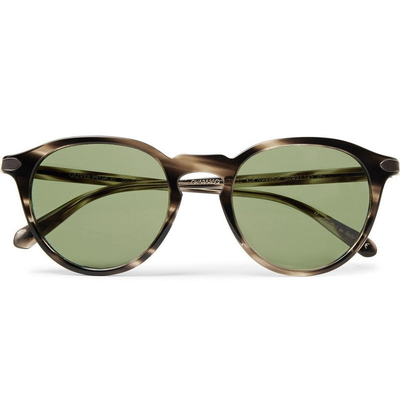 Oliver Peoples RUE MARBEUF 50mm OV 5353Q 161252 Havana / Green Pour BERLUTI Italy Preowned