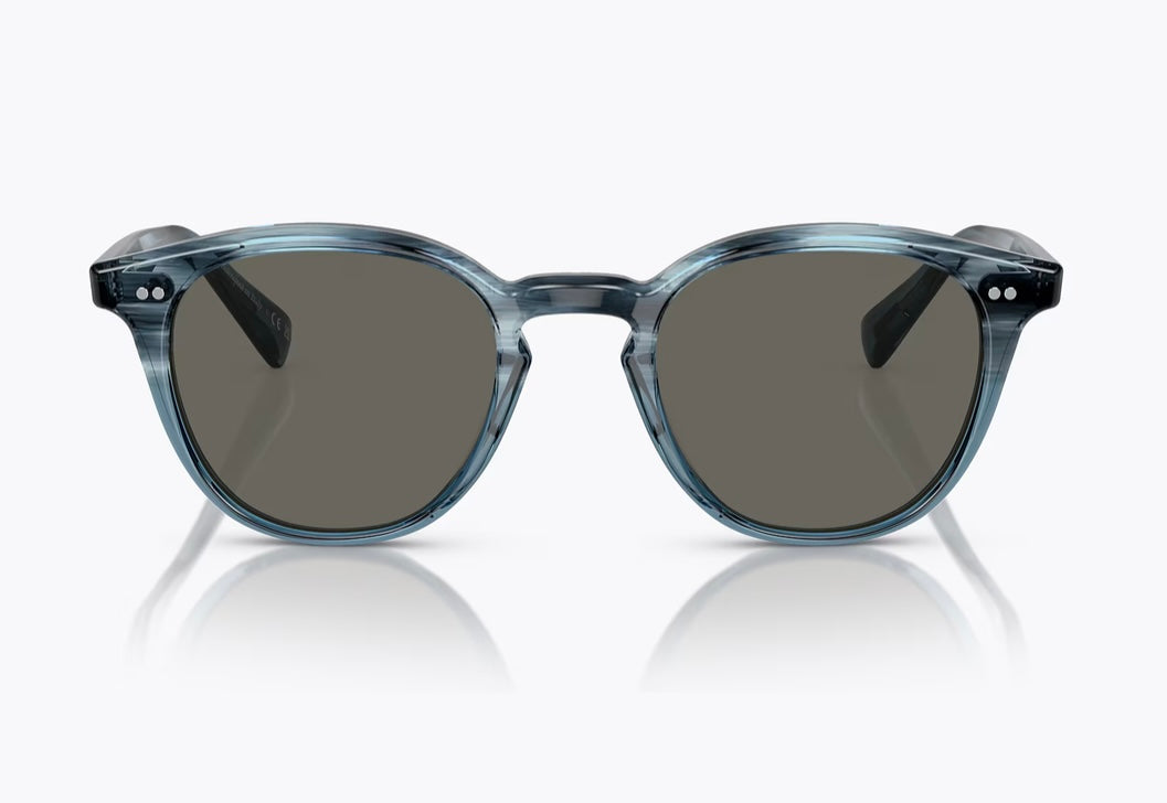 Oliver Peoples Desmon Sun 48mm Dark Blue VSB / Carbon Gray OV 5454 SU 1730R5 Italy NEW