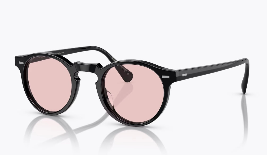 Oliver Peoples Gregory Peck 50mm Limited Edition Black / Pink Photochromic OV 5217 10054Q Italy NEW