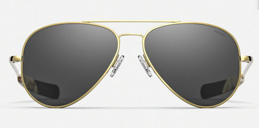 Randolph Concorde 50th Anniversary 61mm Limited Edition 23K Gold American Gray Polarized Preowned made in USA