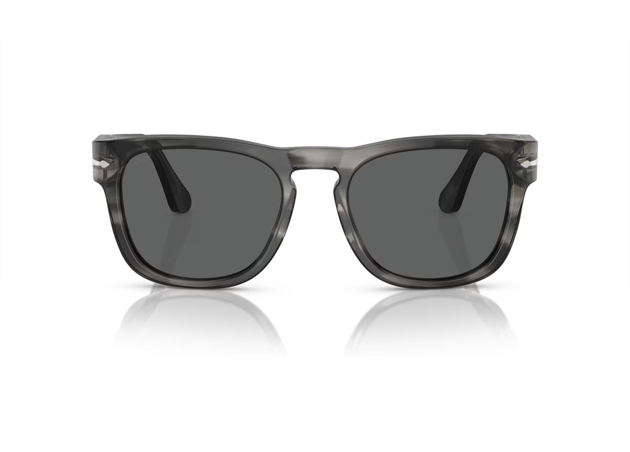 Persol Elio PO 3333S 51mm 1192B1 striped grey / light grey – Shade ...