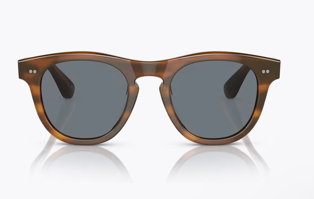 Oliver Peoples Rorke 47mm Sycamore / Indigo Photochromic 1753RB JAPAN NEW