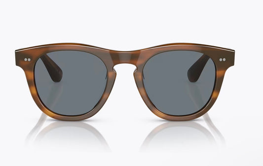 Oliver Peoples Rorke 47mm Sycamore / Indigo Photochromic 1753RB JAPAN NEW