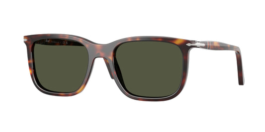 Persol Renzo 53mm PO 3357 Havana Green 24 / 31 Italy NEW