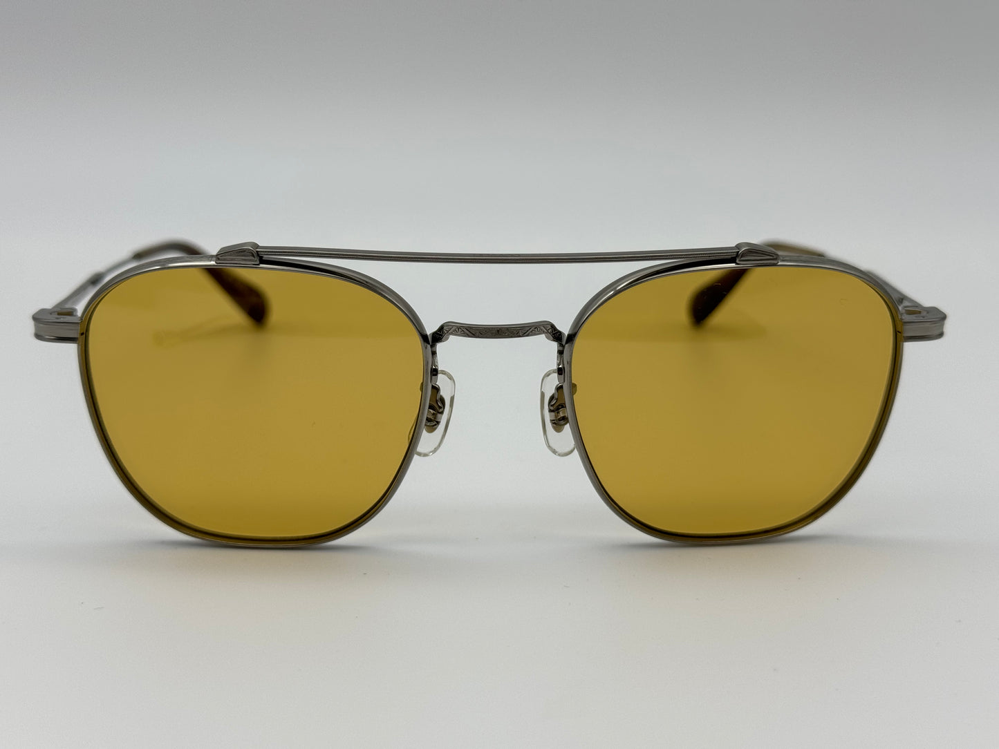 Oliver Peoples 49mm MANDEVILLE 0OV1294ST  525485 Brushed Silver Unisex Sunglasses NEW