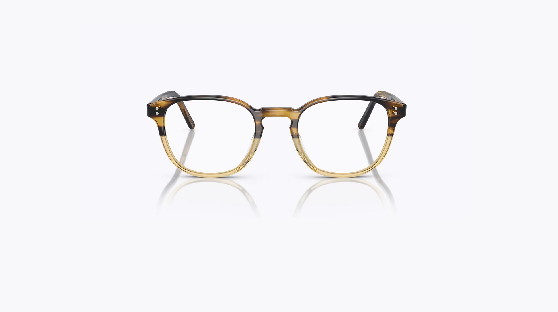 Oliver Peoples Fairmont 49mm Canarywood Gradient Eyeglasses OV 5219 1703  Italy NEW