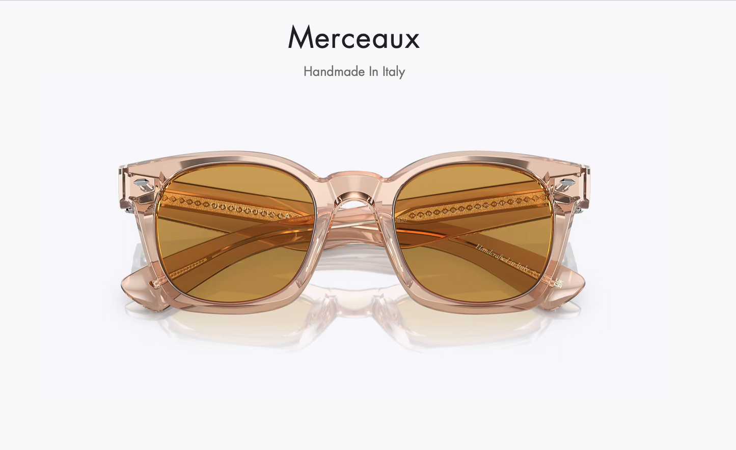 Oliver Peoples Merceaux 50mm Blush / Champagne Photochromic OV 5498 1471R9 ITALEY NEW