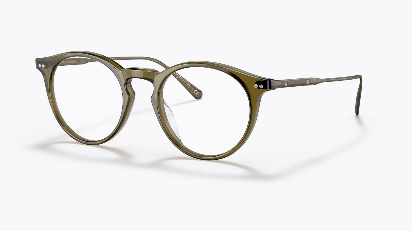 Oliver Peoples Eduardo R 48mm OV5483U 1678 &nbsp;Blue Light Blocking / Dusty Olive Italy NEW