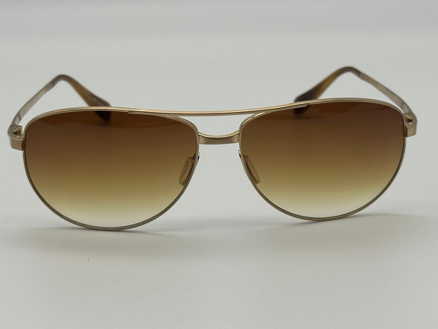 Oliver Peoples Bergman 61mm Brown Gradient Gold Japan Open Box