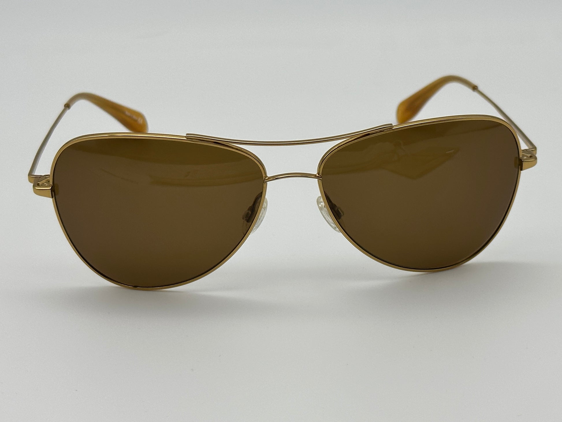 Oliver Peoples for Aerin Sunglasses Pryce G Gold Brown 61 15 140