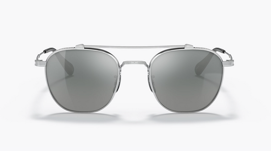 Oliver Peoples Mandeville 49mm Double Bridge Titanium OV1294ST Made In Japan NEW