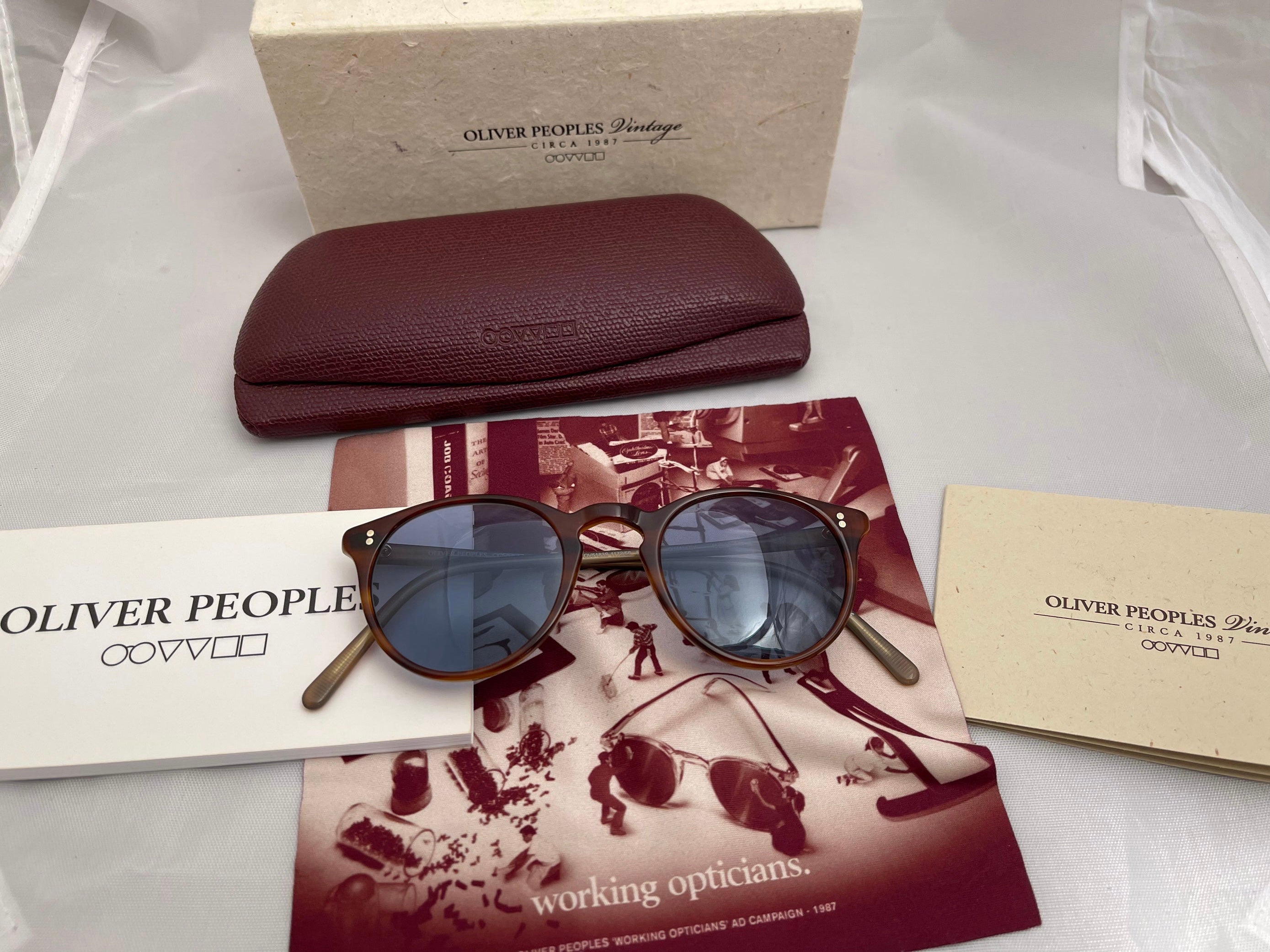 Oliver Peoples Vintage O'Malley Made in Japan Limited – Shade Review Store