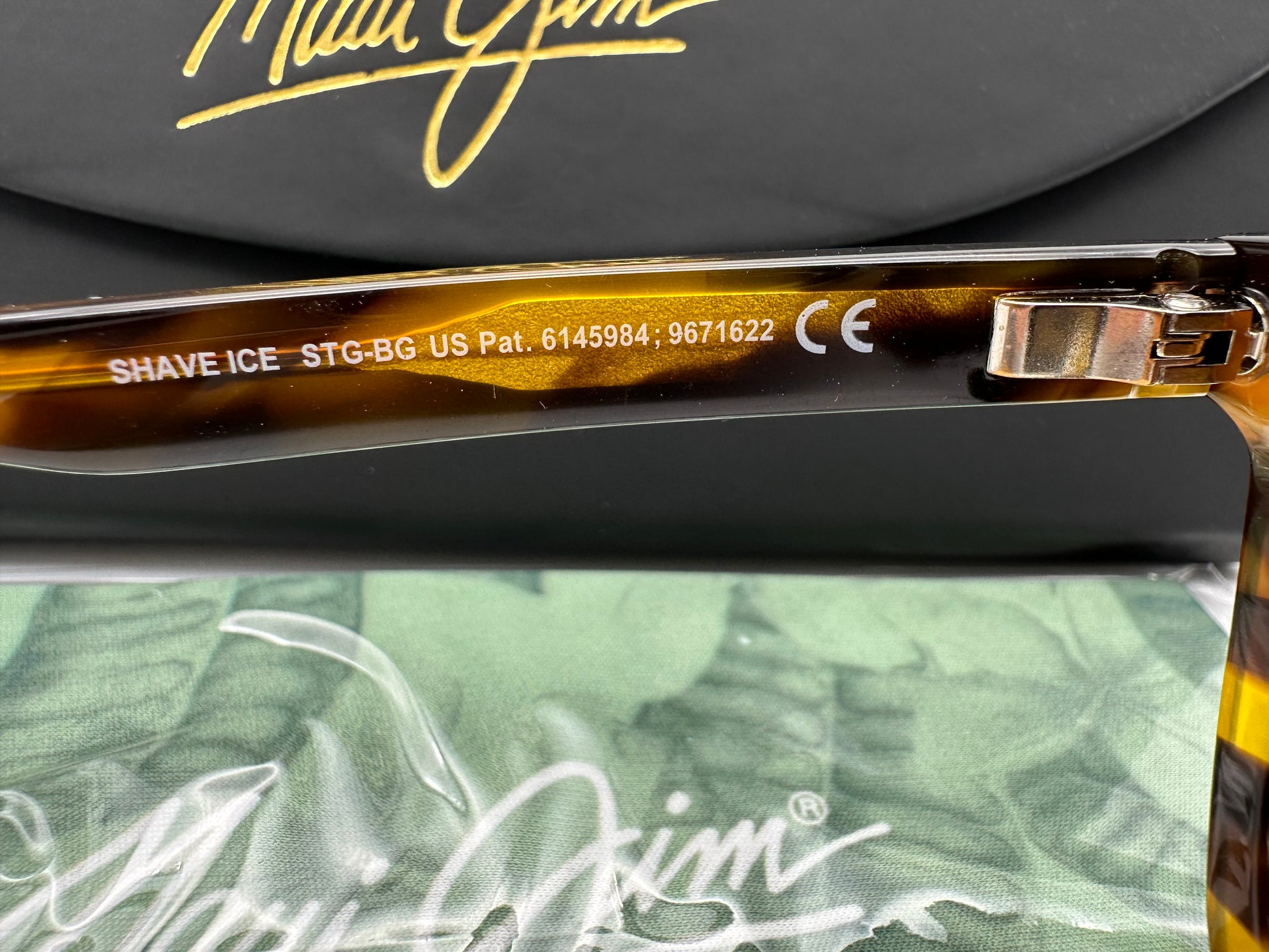 Maui Jim Shave Ice 52mm MJ533-10 STG-BG Polarized NEW