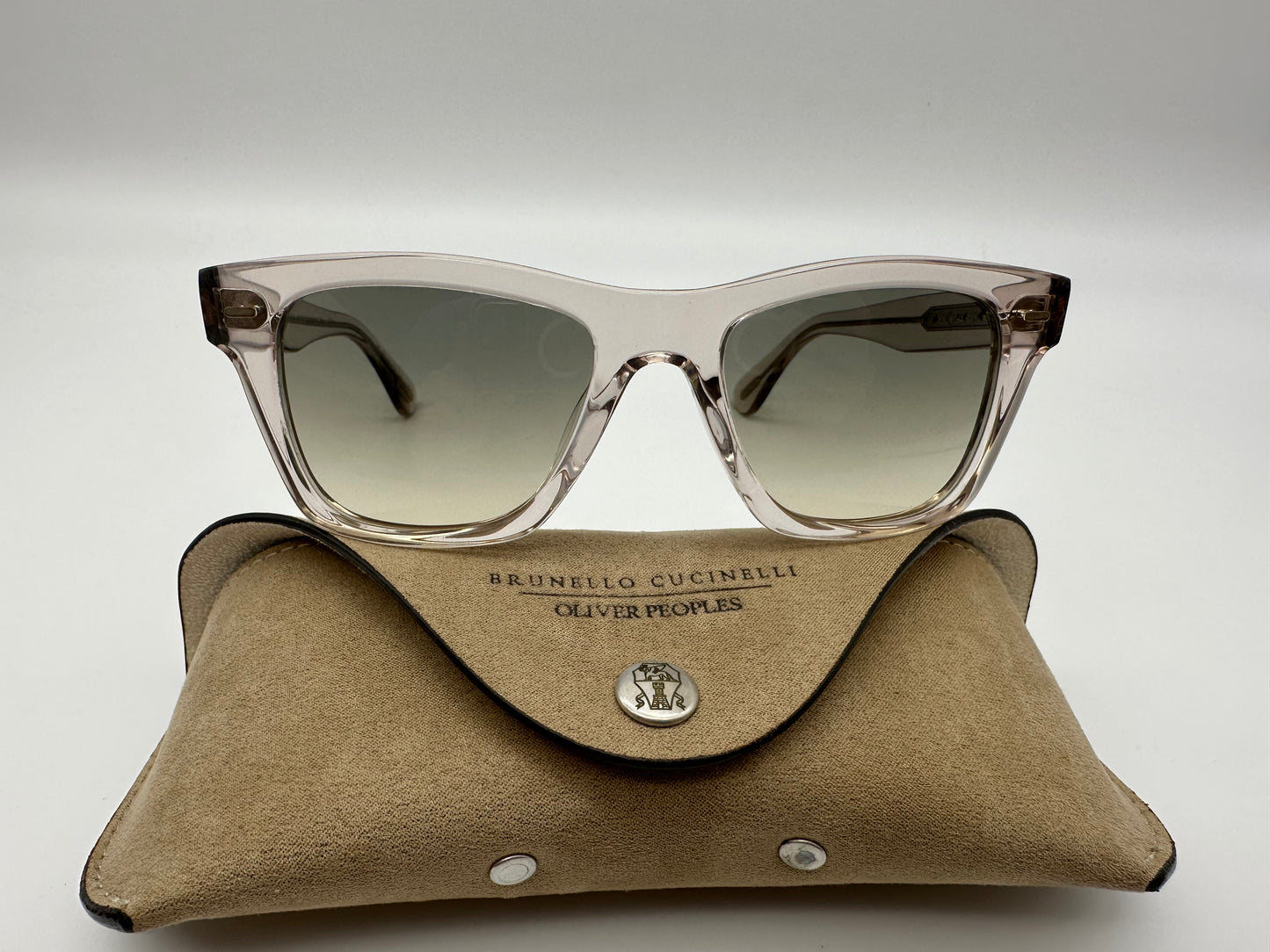 Oliver Peoples Oliver Sun 51mm Dune Shale Gradient Brunello Cucinelli OV 5393SU Italy NEW