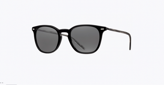 Oliver Peoples Heaton OV5364SU 1005K8 51mm Black / Dark Grey Polarized $492 MSRP PREOWNED