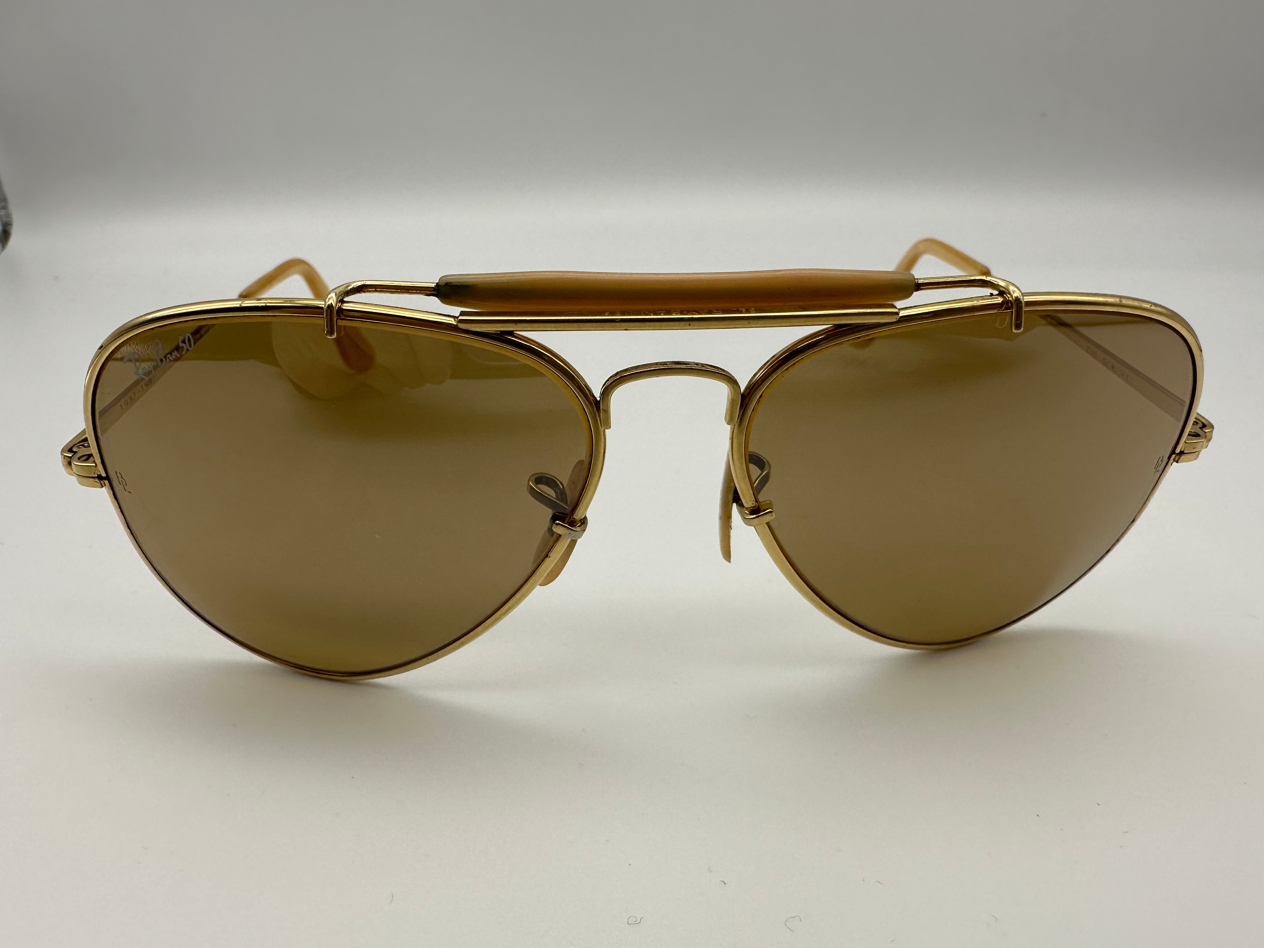 Vintage B&L Ray Ban Bausch & Lomb 58mm RB50 The General Outdoorsman W0 ...