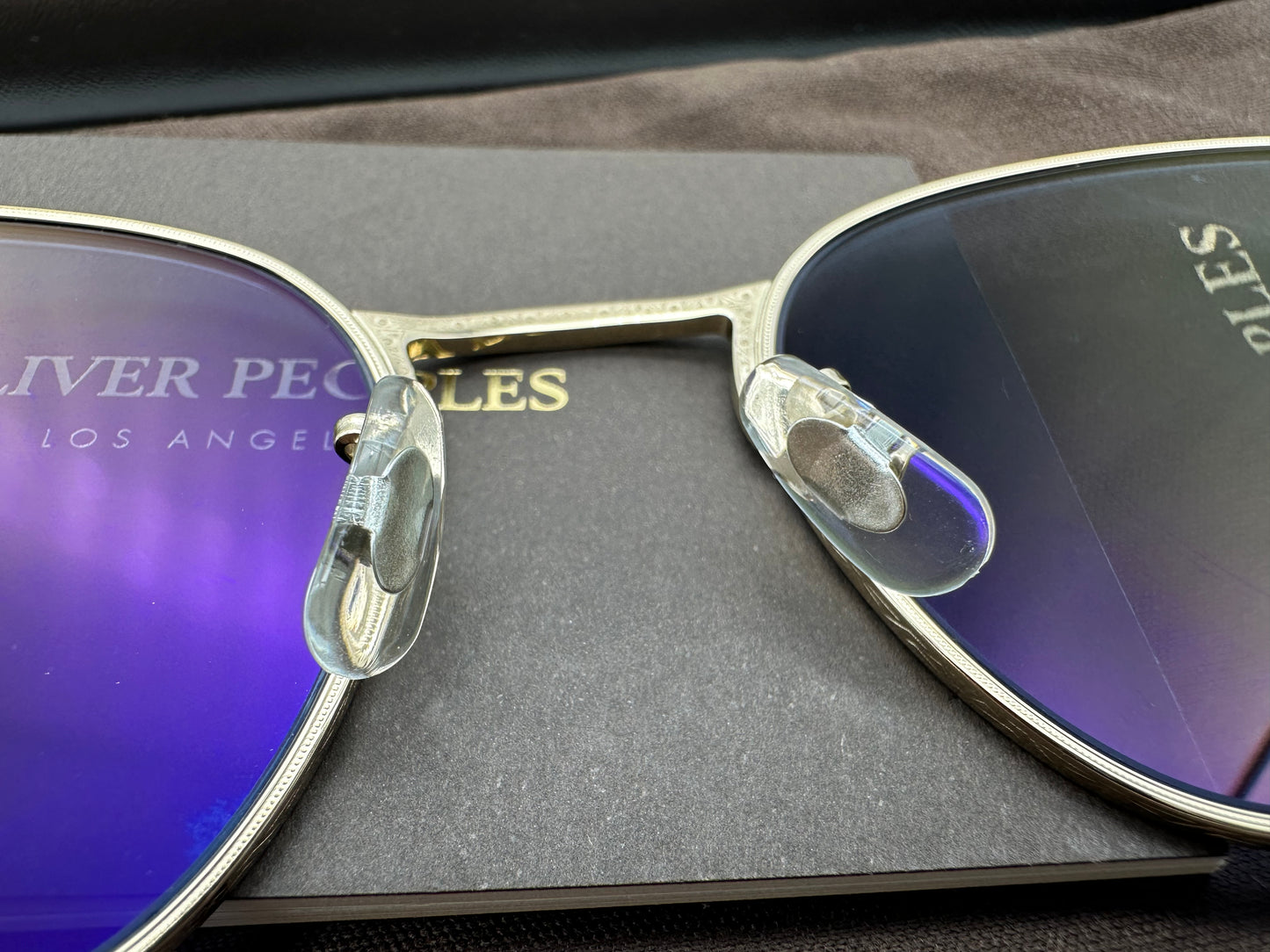 Oliver Peoples Goldsen Sun Blue Cobalto Gold 52mm OV1285ST 529256