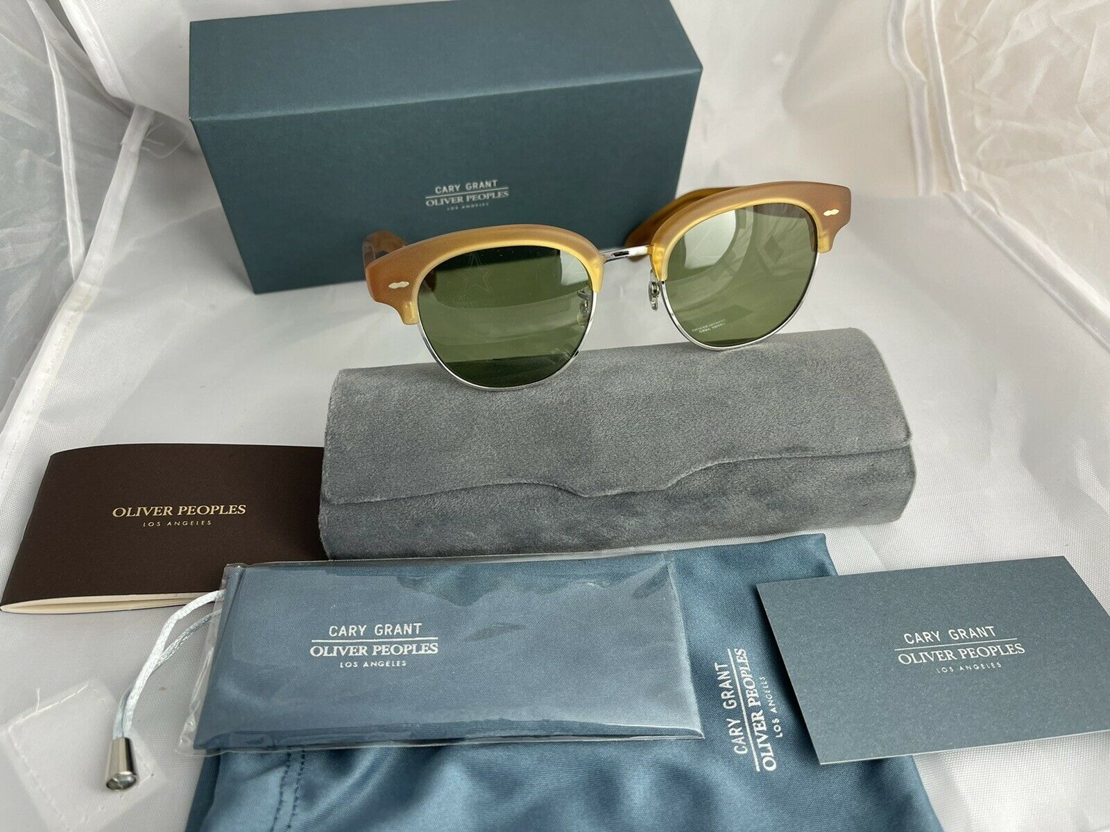 Oliver Peoples CARY GRANT 2 SUN 50mm OV 5436S Brown/Green (1699/52)  Sunglasses